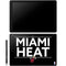 NBA Miami Heat Standard - Black Galaxy Book 12in Skin